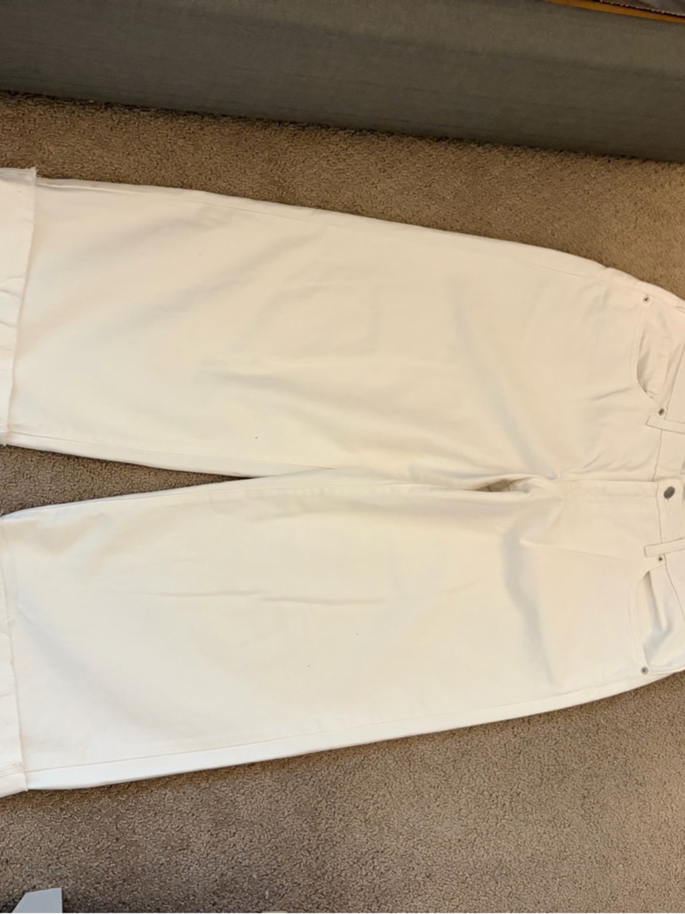 Target White low loose jeans